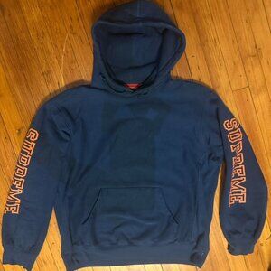 Supreme Collegiate Sleeve Hoodie Size M